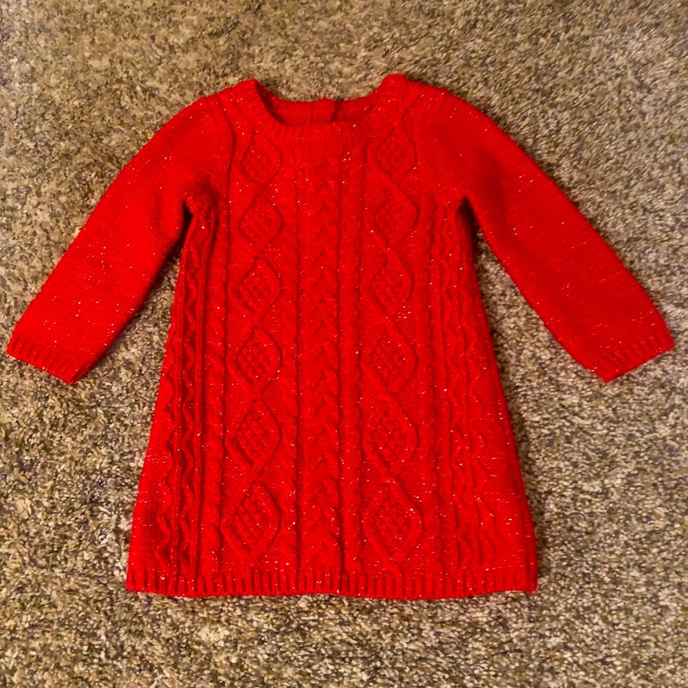 Baby girl sweater dress